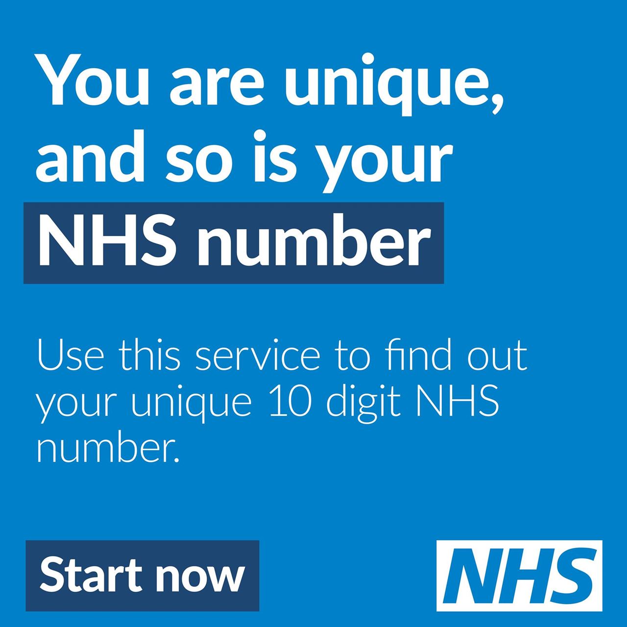 NHS number Finder